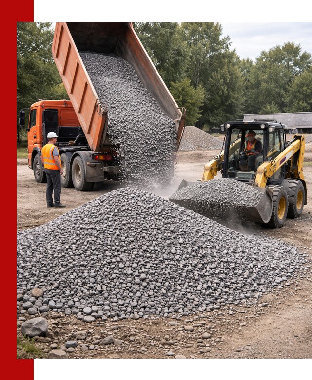 Купить гранитный щебень фракции 5–10 в Ялуторовске с доставкой