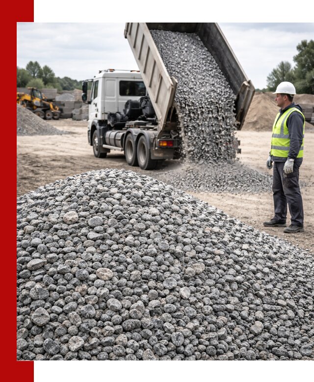 Доставка и продажа гранитного щебня фракции 5-20 в Ялуторовске