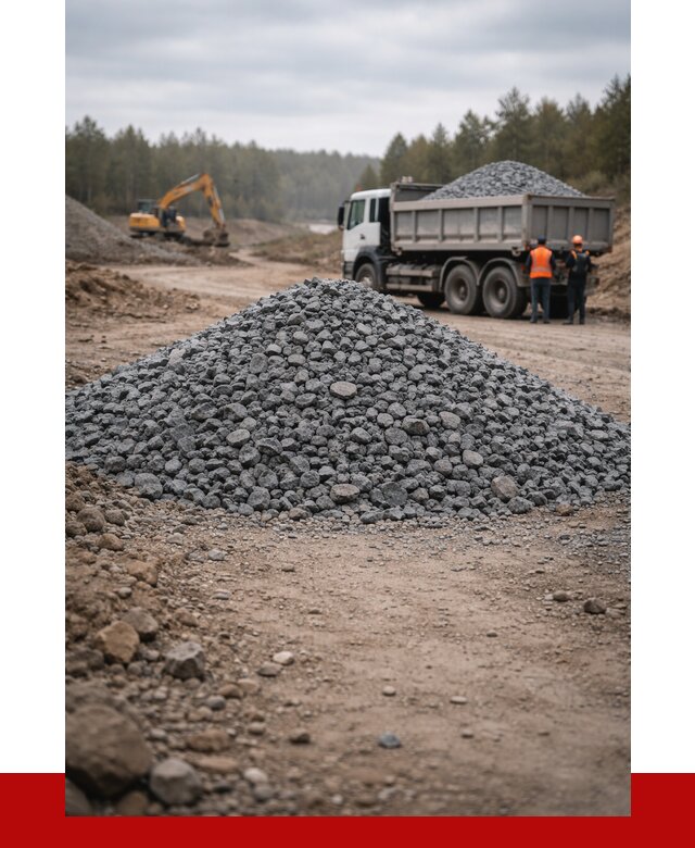 Щебень габбро диабаз фракция 40-70 в Ялуторовске от 2272 р-ПРОНЕРУДЛтр