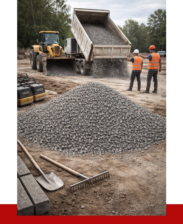 Гравийный щебень купить в Ялуторовске от 2272 р. ПРОНЕРУДЛтр