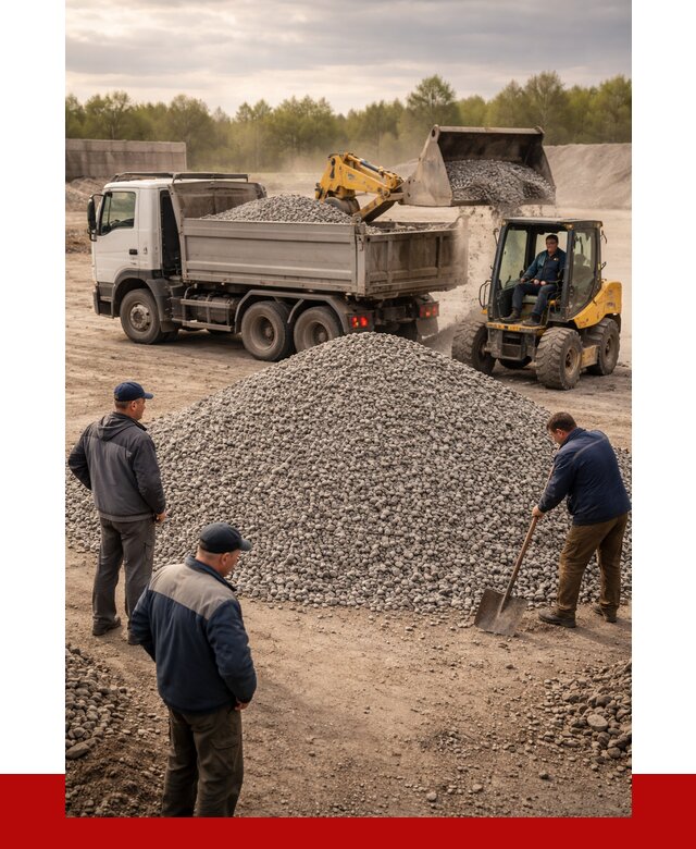 Гравийный щебень фракция 5-20 в Ялуторовске от 2479 р. ПРОНЕРУДЛтр
