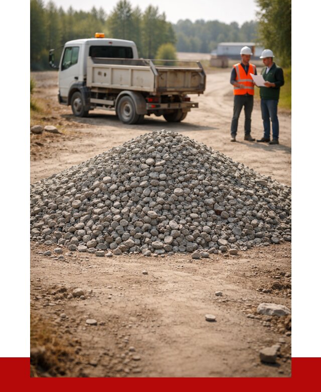 Гравийный щебень фракция 20-40 в Ялуторовске от 1239 р. | ПРОНЕРУДЛтр