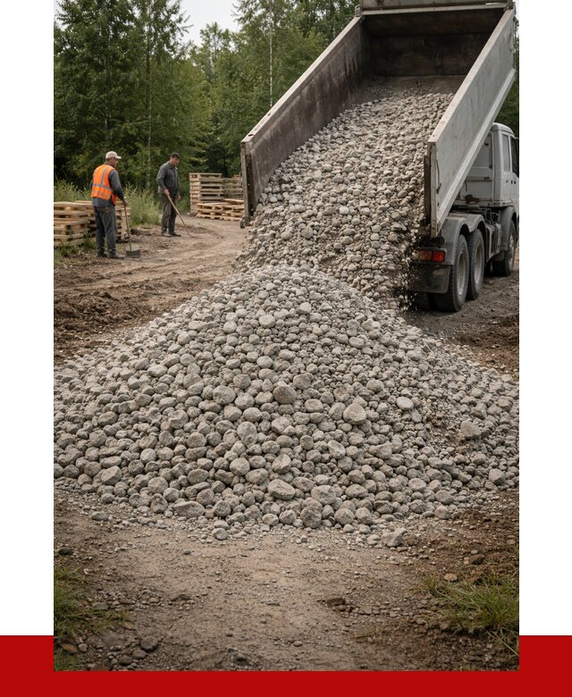 гравийный щебень фракция 70-120 в Ялуторовске от 2531 р. ПРОНЕРУДЛтр