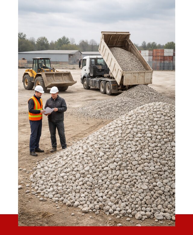 Известняковый щебень в Ялуторовске от 1446 р. доставка | ПРОНЕРУДЛтр