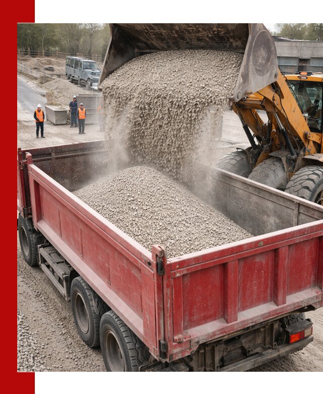 Купить известняковый щебень фракции 0-5 с доставкой в Ялуторовске