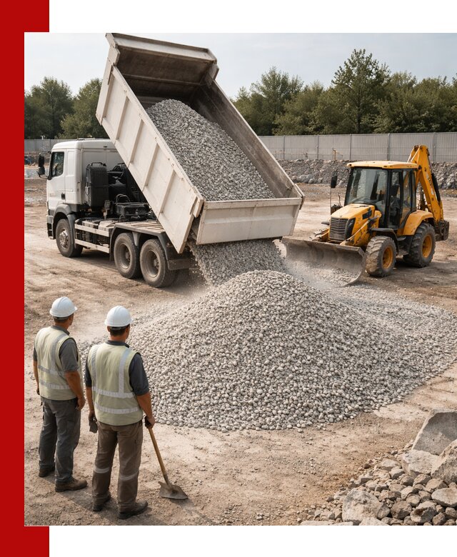 Купить известняковый щебень фракции 5–10 мм с доставкой в Ялуторовске