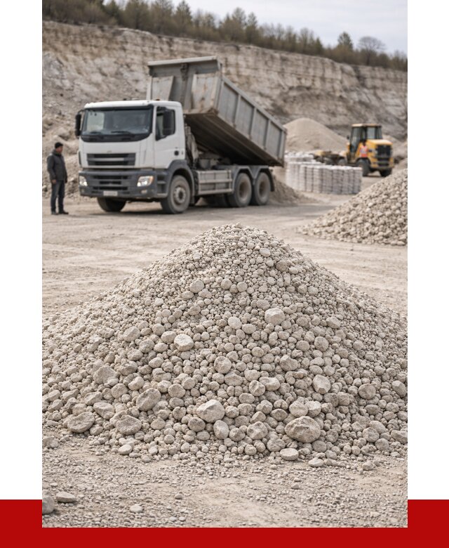 Известняковый щебень фракция 5-20 в Ялуторовске, 4338 р. ПРОНЕРУДЛтр