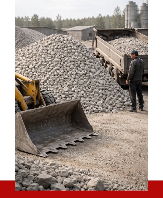 Известняковый щебень фракция 40-70 в Ялуторовске от 4338 р. | ПРОНЕРУДЛтр