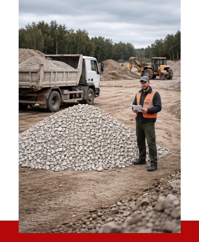 Доломитовый щебень в Ялуторовске купить от 2272 р., ПРОНЕРУДЛтр