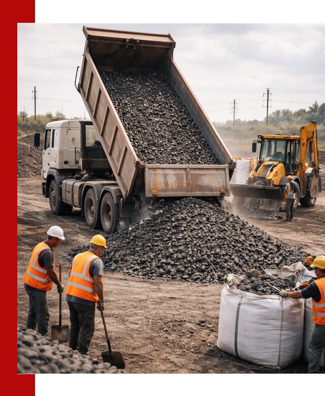 Шлаковый щебень фракция 40-70 с доставкой в Ялуторовске