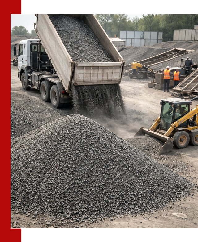 Вторичный щебень фракция 0–5 с доставкой в Ялуторовске