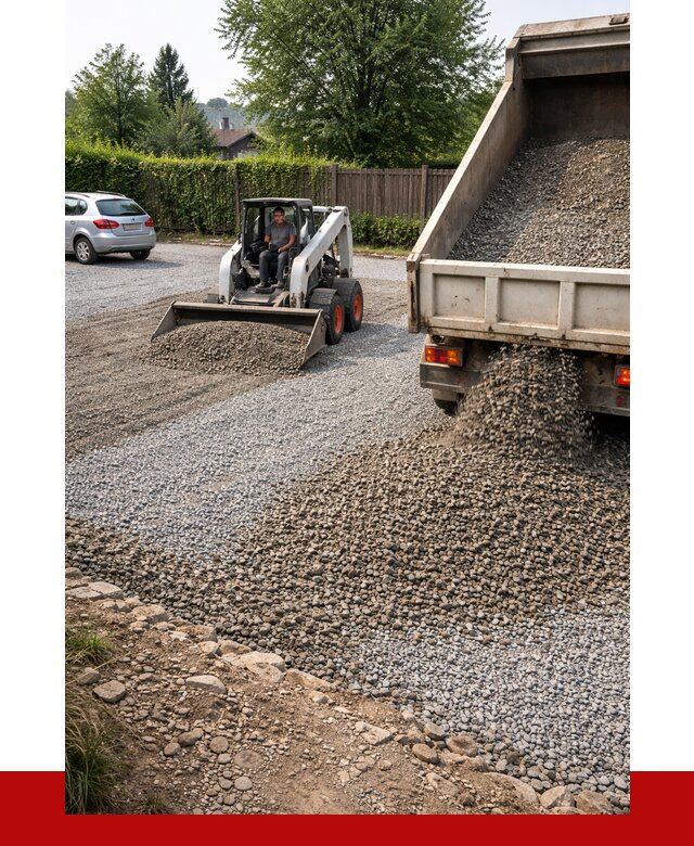 Щебень для парковки в Ялуторовске с доставкой от 1239 р.| ПРОНЕРУДЛтр