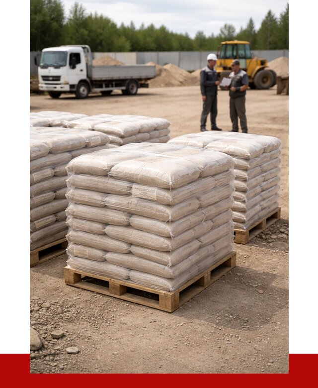 Карьерный песок в мешках в Ялуторовске от 1239 р. - ПРОНЕРУДЛтр
