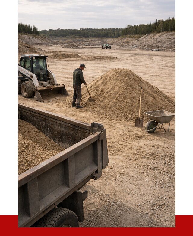 Карьерный песок среднезернистый в Ялуторовске, от 2272 р. ПРОНЕРУДЛтр