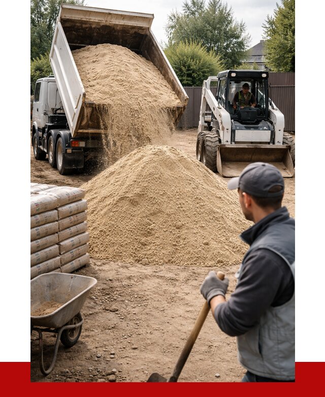 Мытый речной песок с доставкой в Ялуторовске от 1498 р. | ПРОНЕРУДЛтр