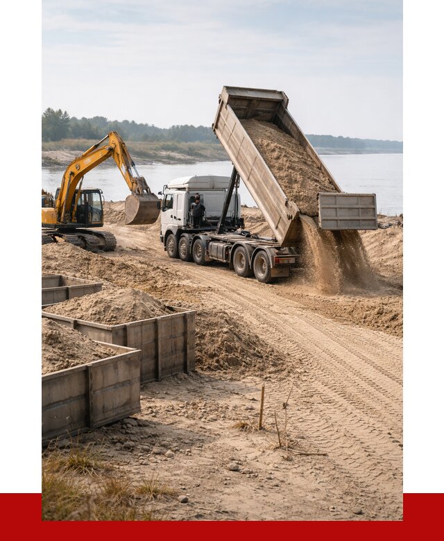 Купить намывной песок в Ялуторовске от 1549 р., ПРОНЕРУДЛтр
