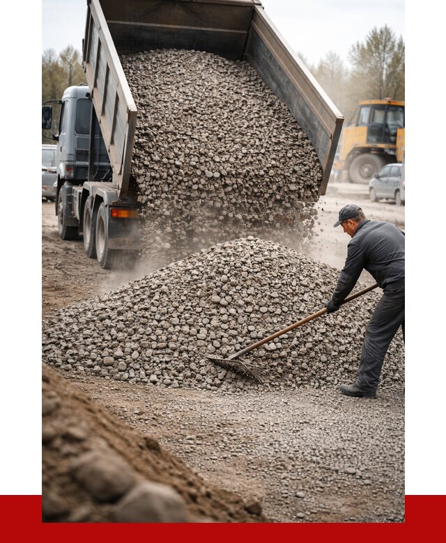 Гравий фракция 20-40 в Ялуторовске от 2582 р. доставка | ПРОНЕРУДЛтр