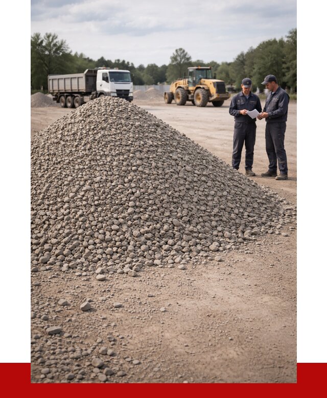 Купить гравий фракция 40-70 в Ялуторовске от 1239 р. | ПРОНЕРУДЛтр