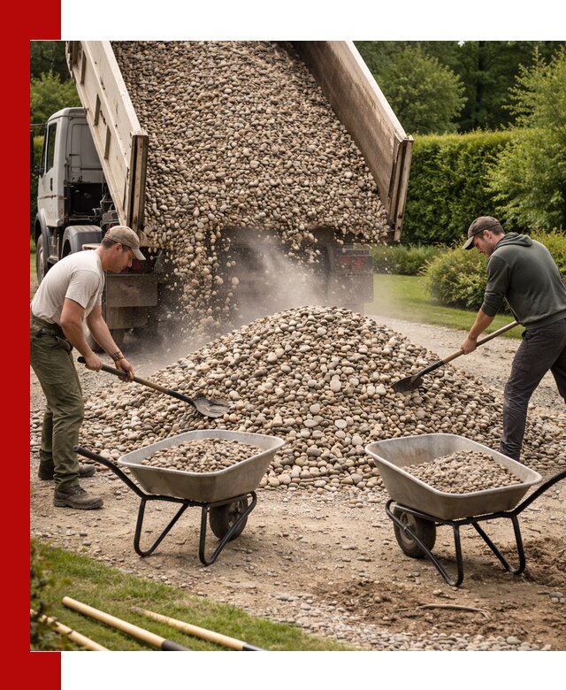 Доставка и продажа декоративной гальки в Ялуторовске