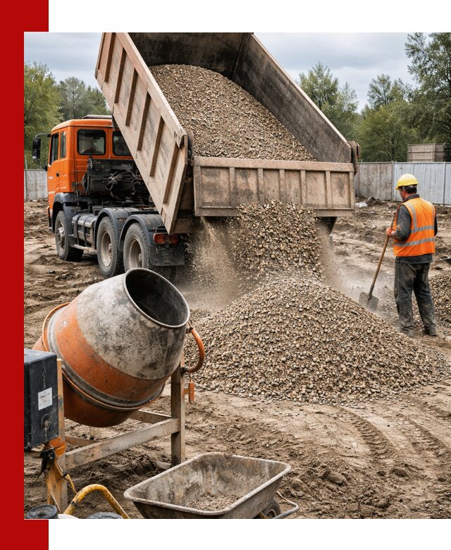 Опгс для бетона с доставкой самосвалом в Ялуторовске от производителя