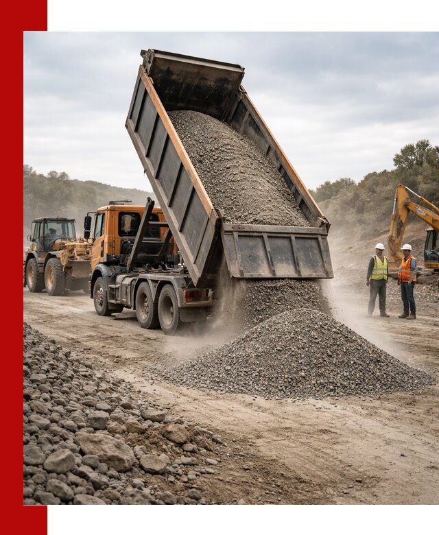 Щебёночно-песчаная смесь ЩПС С1 с доставкой в Ялуторовске