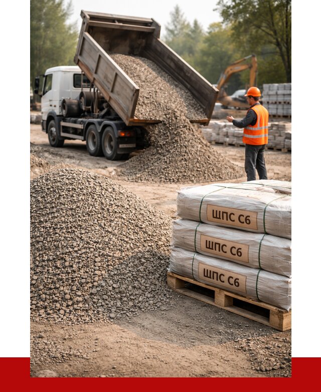 ЩПС С6 в Ялуторовске с доставкой от 2272 р. за куб | ПРОНЕРУДЛтр