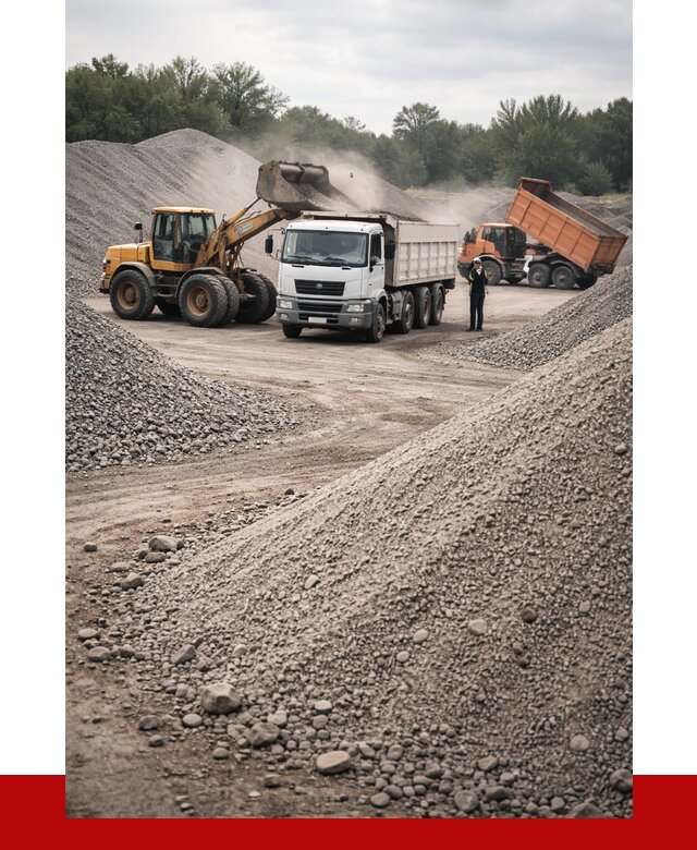 Отсев и крошка с доставкой в Ялуторовске от 2479 р. | ПРОНЕРУДЛтр