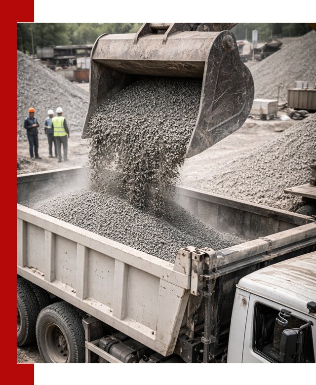 Отсев и крошка для строительства и дорожных работ в Ялуторовске