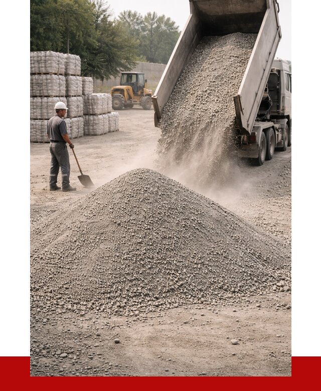 Купить известняковый отсев 0-5 в Ялуторовске от 8780 р. | ПРОНЕРУДЛтр