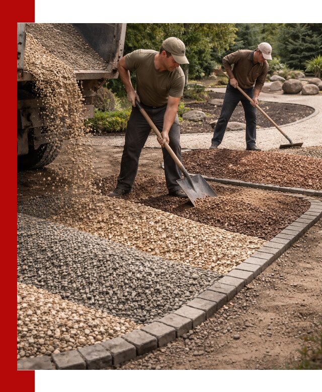 Декоративная крошка для ландшафта в Ялуторовске — продажа и доставка