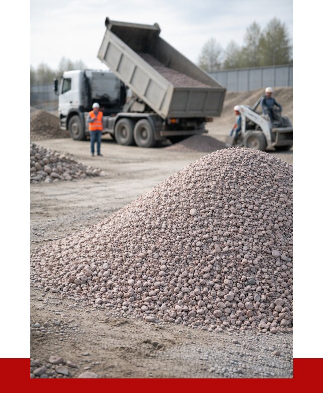 Крошка розовый гранит в Ялуторовске с доставкой от 4751 р. | ПРОНЕРУДЛтр