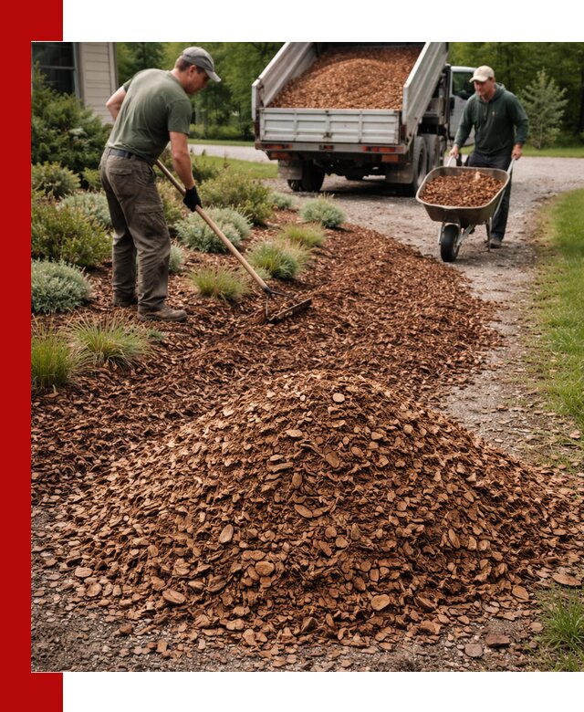 Крошка для мульчирования с доставкой в Ялуторовске