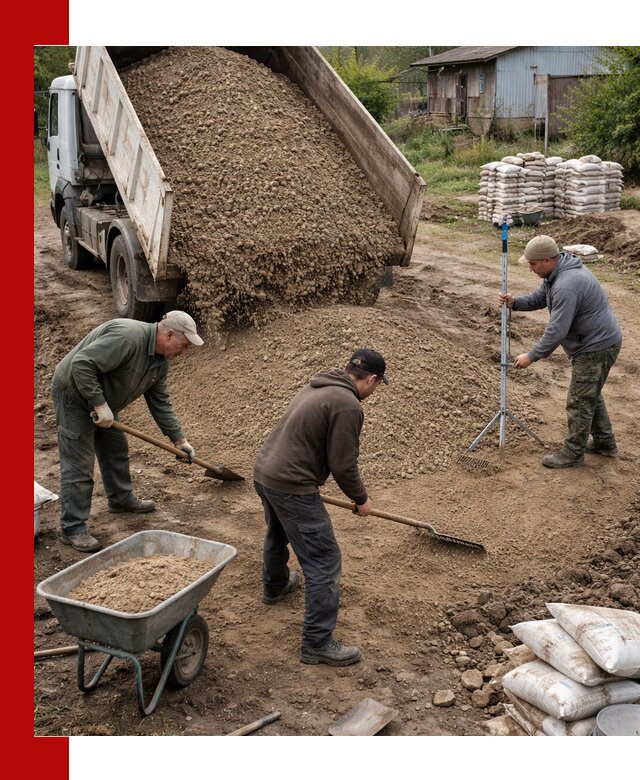 Керамзитовый песок с доставкой в Ялуторовске оптом и в розницу