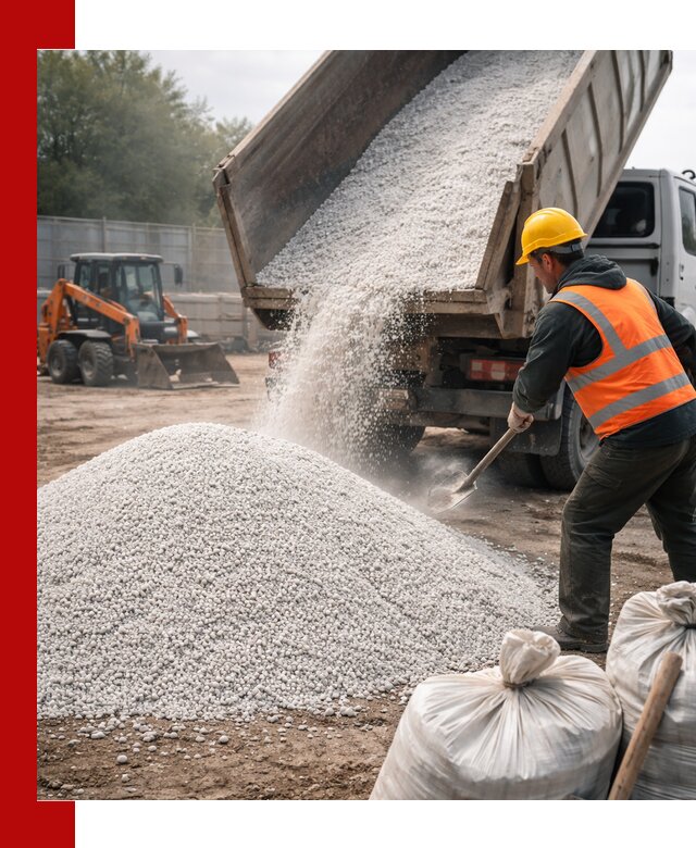 Доставка перлита вспученного в Ялуторовске оптом и в розницу