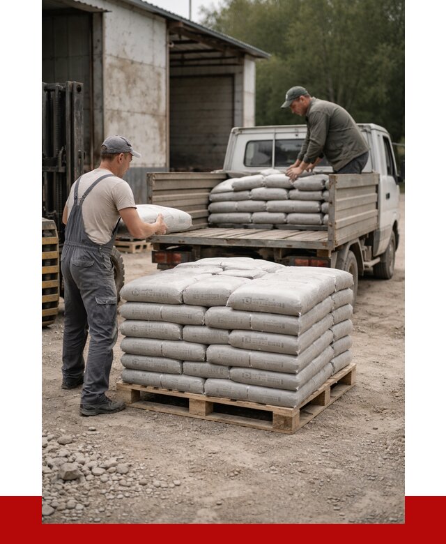 Купить цемент в мешках с доставкой в Ялуторовске от 4648 р. | ПРОНЕРУДЛтр