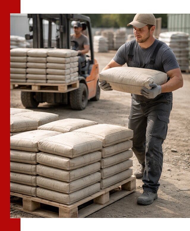 Доставка цемента в мешках оптом и в розницу в Ялуторовске