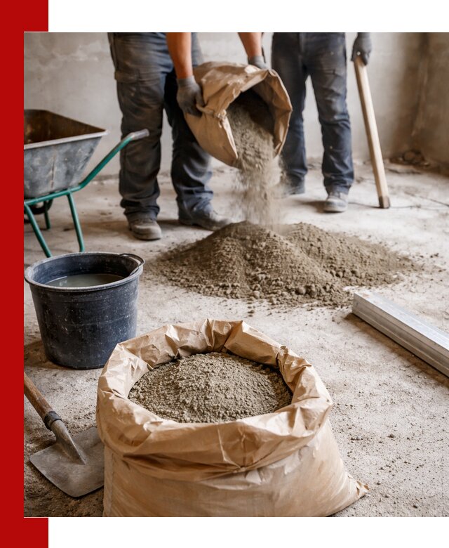 Доставка сухой смеси для стяжки в Ялуторовске