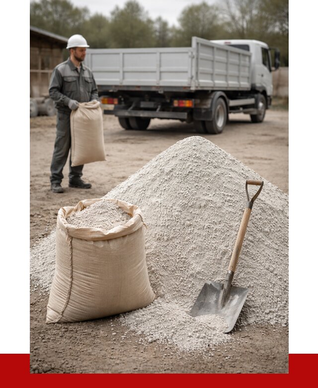 Купить доломитовая мука в Ялуторовске от 4648 р. за куб | ПРОНЕРУДЛтр