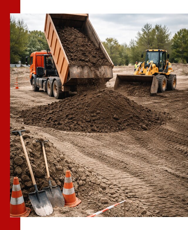 Поставка и доставка планировочного грунта в Ялуторовске