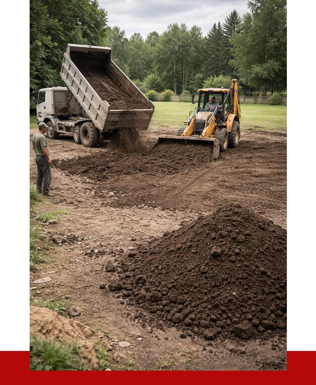 Грунт для выравнивания участка в Ялуторовске от 1239 р. | ПРОНЕРУДЛтр