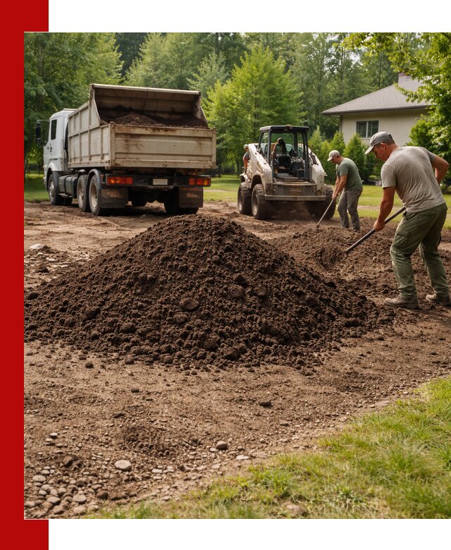 Доставка и укладка грунта для газона в Ялуторовске
