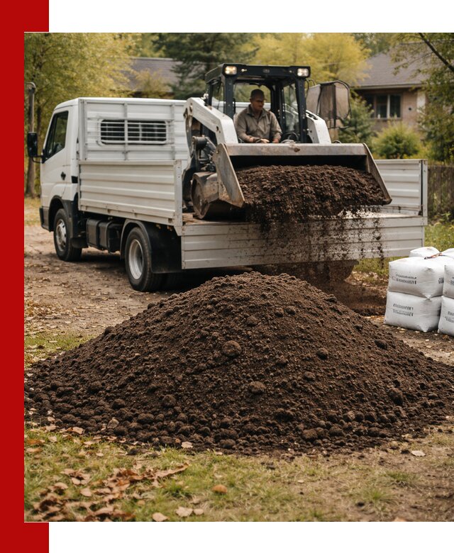 Доставка садовой земли в больших объёмах в Ялуторовске