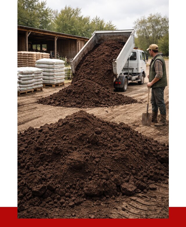 Купить торф с доставкой в Ялуторовске от 4338 р. за куб | ПРОНЕРУДЛтр