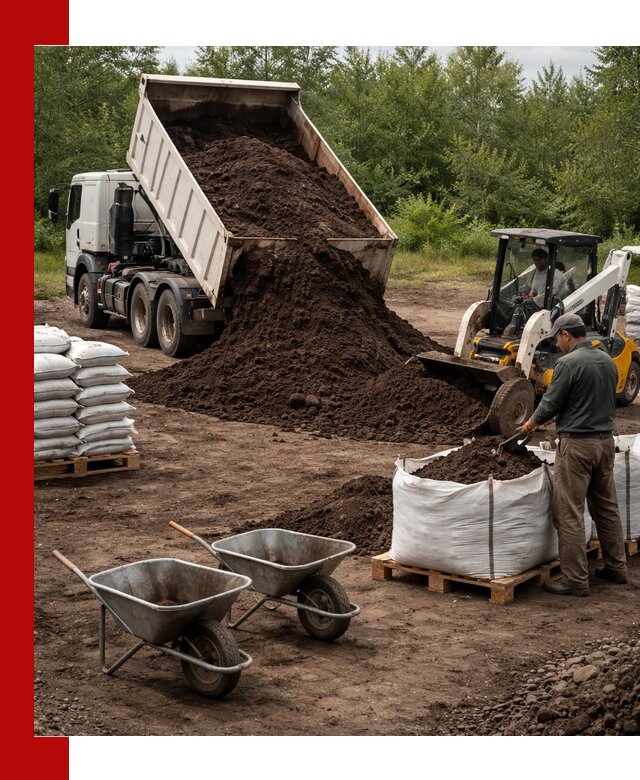 Доставка и продажа торфогрунта в Ялуторовске оптом и в розницу