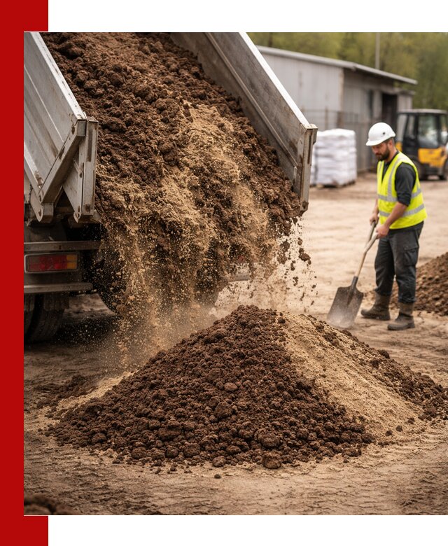 Доставка торфо-песчаной смеси в Ялуторовске для строительства и озеленения