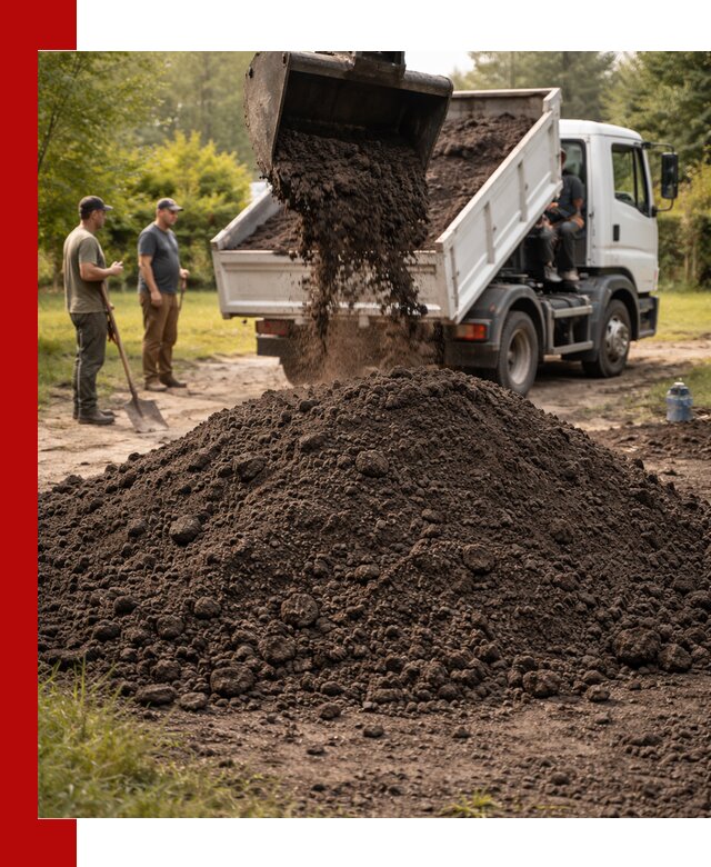 Доставка и продажа чернозема в Ялуторовске оптом и в розницу