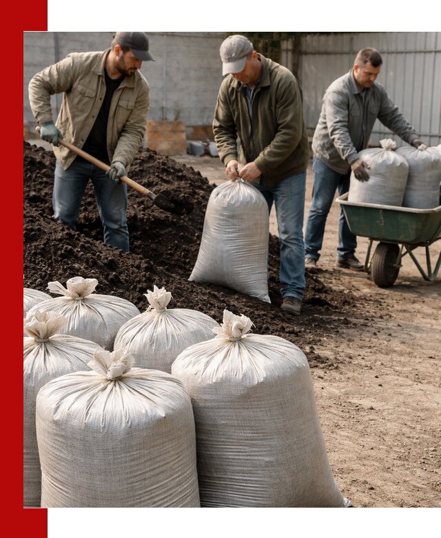 Купить чернозем в мешках с доставкой в Ялуторовске