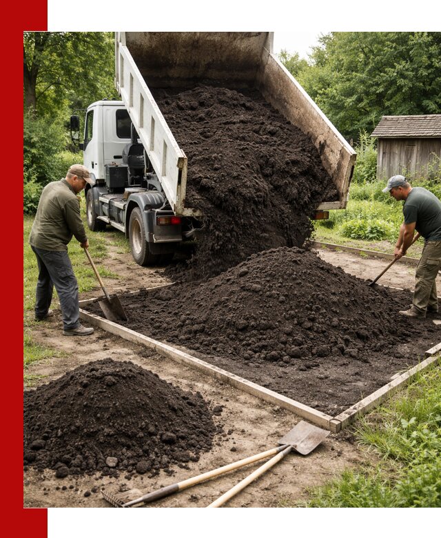 Купить чистый чернозем для огорода с доставкой в Ялуторовске