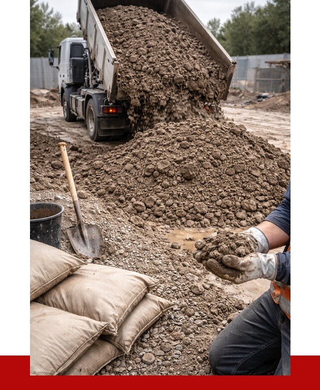 Купить глина для засыпки в Ялуторовске от 1239 р. за куб | ПРОНЕРУДЛтр