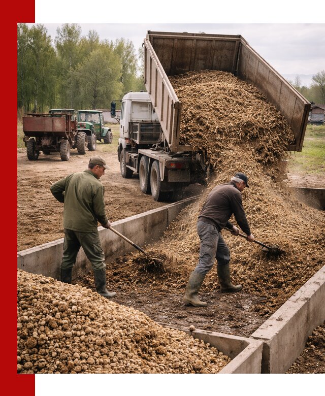 Куриный помет с доставкой в Ялуторовске оптом и в розницу